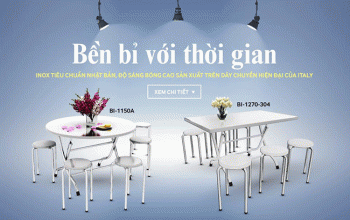 Kinh nghiệm lựa chọn bàn ăn inox