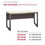 BVP5S07 | Bàn văn phòng BVP-5S-07 | Bàn làm việc chân sắt