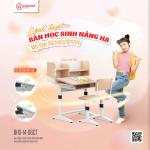 Bàn học sinh có giá sách BHS-14-06CT | Bàn học sinh Xuân Hòa