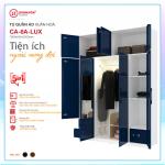 Tủ quần áo Xuân Hòa CA-8A-LUX | Tủ sắt xuân hòa