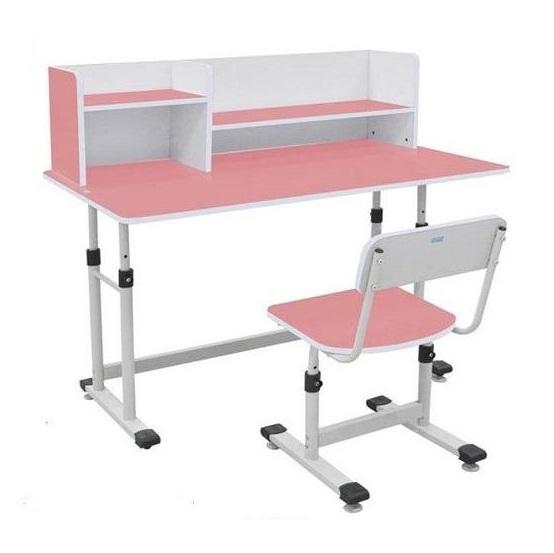 BHS1307 | Bộ bàn ghế học sinh BHS-13-07 màu hồng