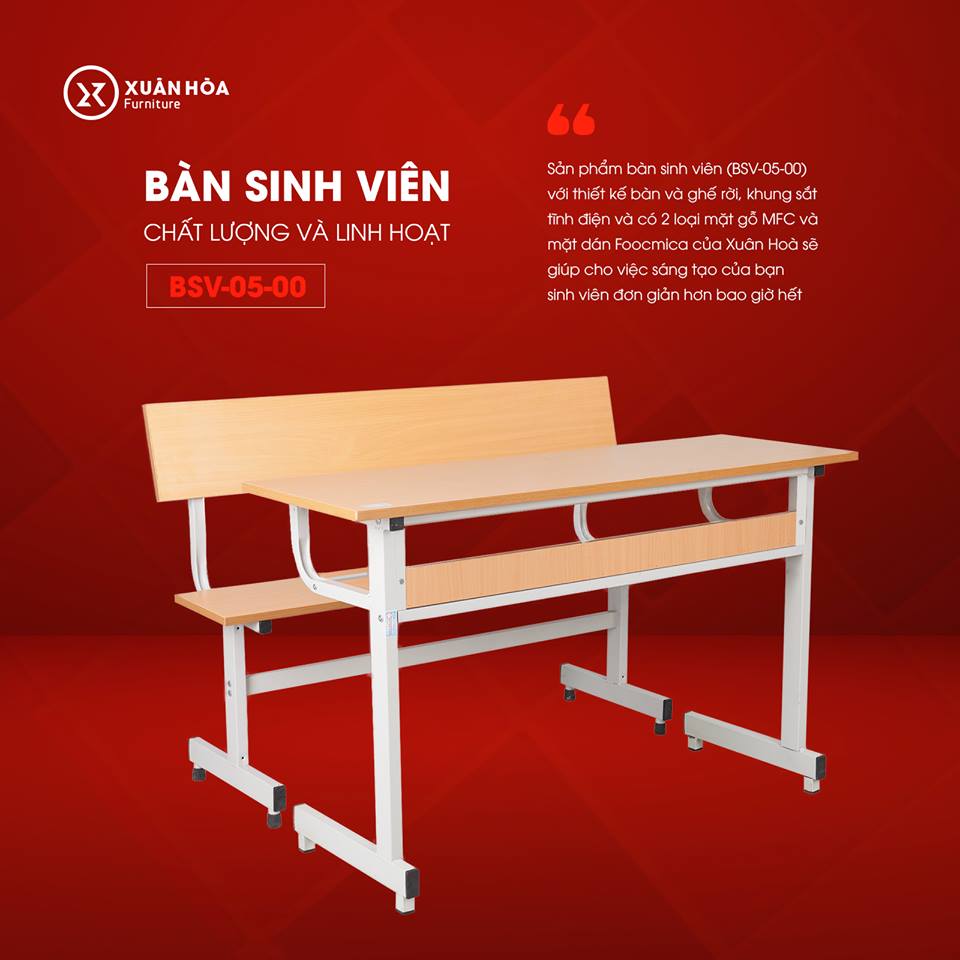 Bộ bàn sinh viên BSV-05-00