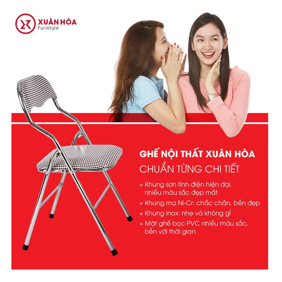 Ghế gấp xuân hòa GI-01-00