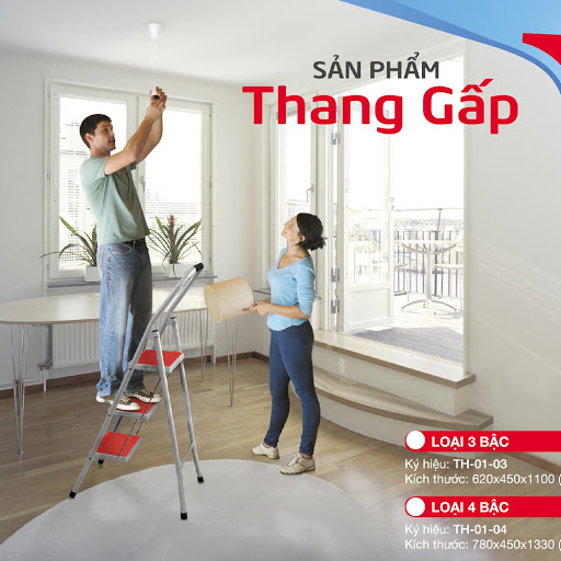 Thang gấp 5 bậc TH-01-05